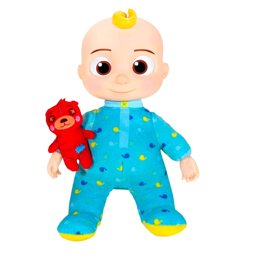 Cocomelon Musical JJ Plush Doll - Press Tummy to Sing Bedtime Song Clips - New